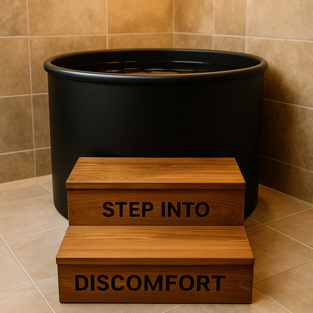 COLD BUILT™ Ice Bath Steps – Step Into Discomfort