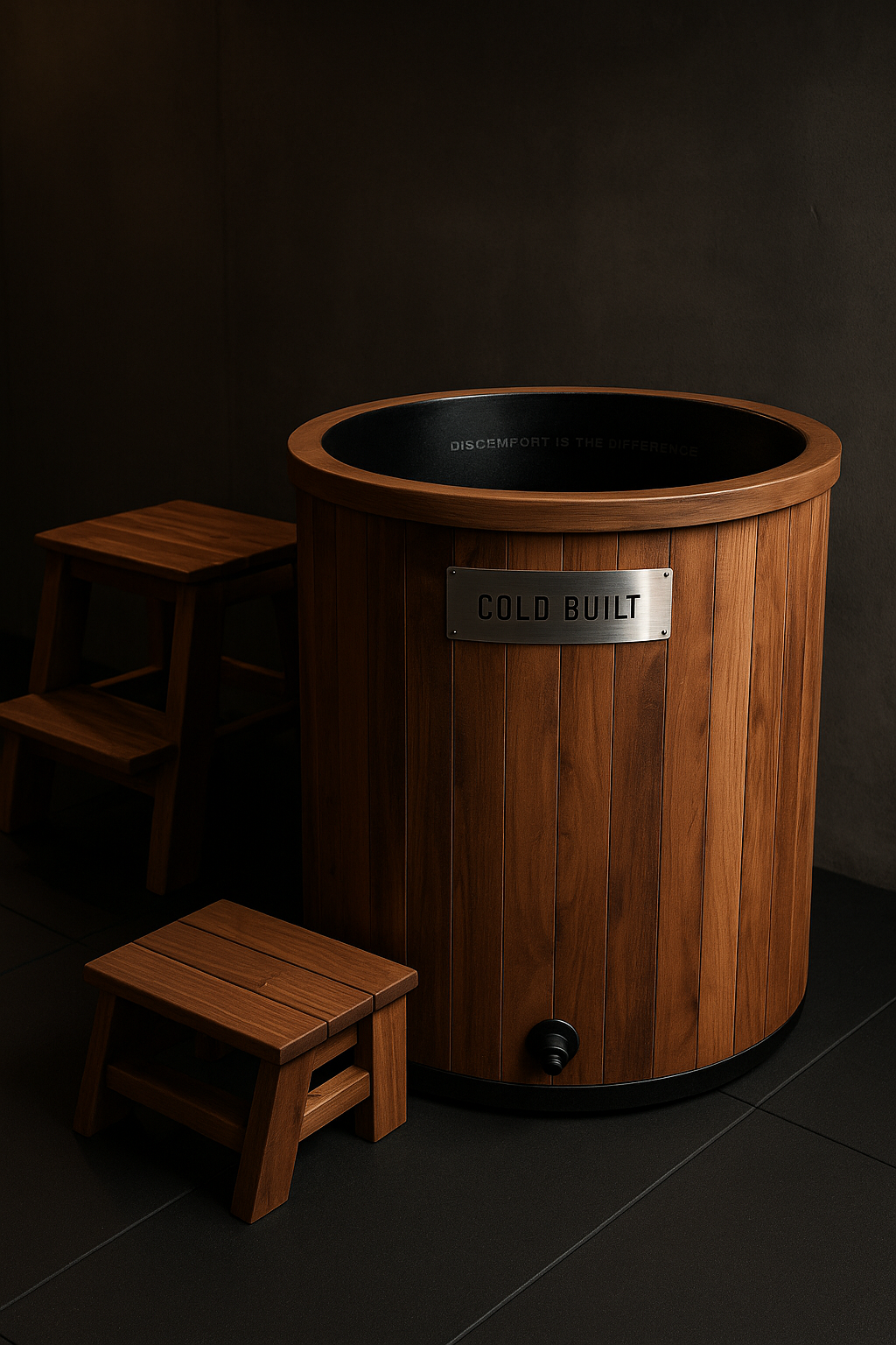 COLD BUILT™ Cedar Plunge Pool – “Where Discomfort Begins”