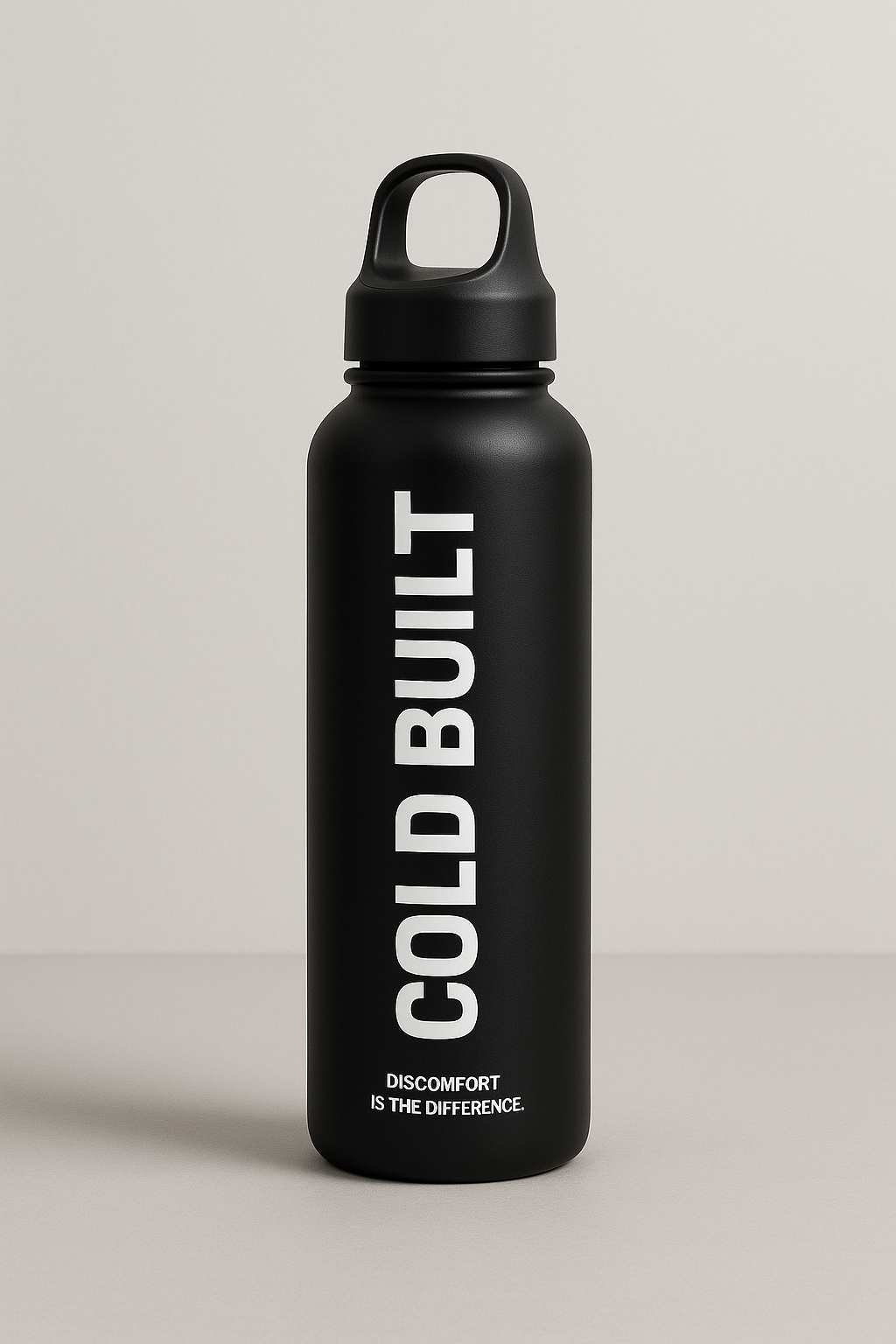 COLD BUILT™ Hydration Bottle – “Fuel the Discipline”
