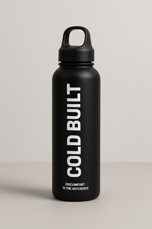 COLD BUILT™ Hydration Bottle – “Fuel the Discipline”